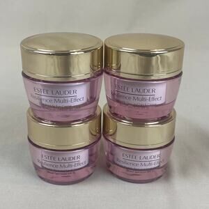 Estee Lauder Resilience Multi-Effect Tri-Peptide Face Neck Creme SPF 15  .5oz x4